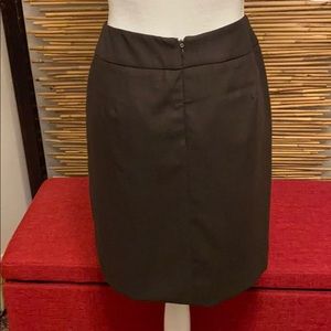 Brooks Brothers Brown Wool Skirt